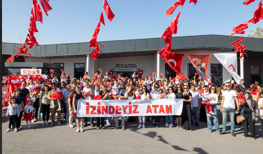 BÜYÜKŞEHİR BELEDİYESİ ÇOCUK GELİŞİM MERKEZLERİNDE CUMHURİYET BAYRAMI COŞKUSU