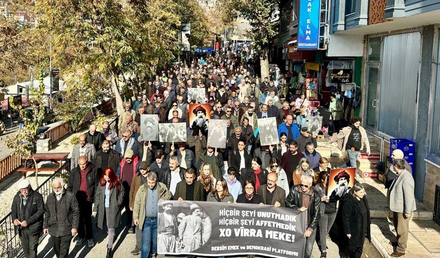 DEM Partili Ayten Kordu: “15 Kasım 1937 Dersim’in Belleğine Kazınmış Kara Bir Gündür”