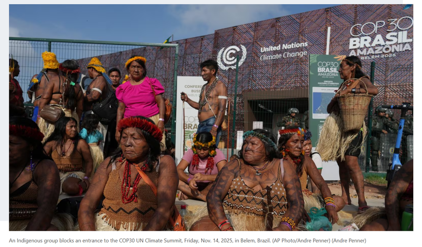 COP30’da Yerli Protestocular, “Toprak Hakkı, Yaşam Hakkıdır”