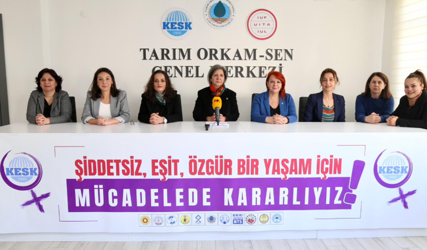 KESK 25 Kasım Programını Açıkladı: “Şiddetsiz, Eşit, Özgür Bir Yaşam İçin Mücadelede Kararlıyız”