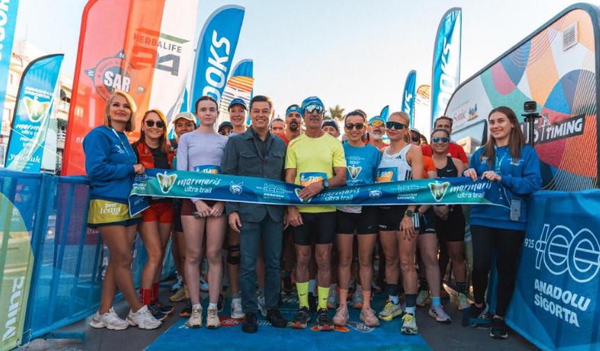 Anadolu Sigorta Marmaris Ultra Trail başladı