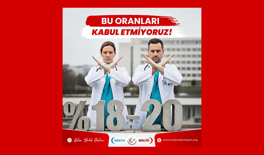 Hekim Birliği’nden Merkez Bankası’nın Zam Tahminine Tepki: “%18–20’lik Artışı Kabul Etmiyoruz”