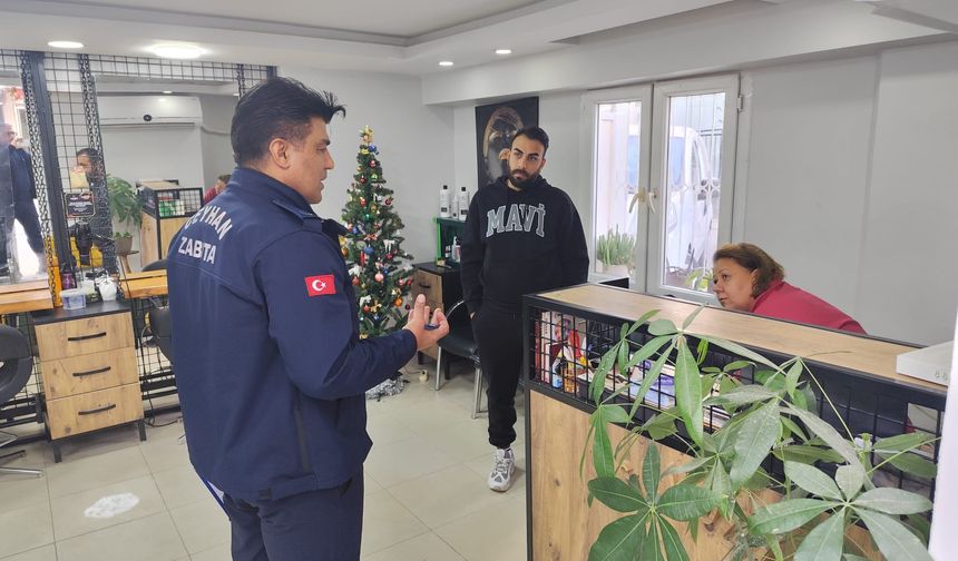 Ceyhan Belediyesi’nden Kuaför ve Güzellik Salonlarına Yönelik Denetim