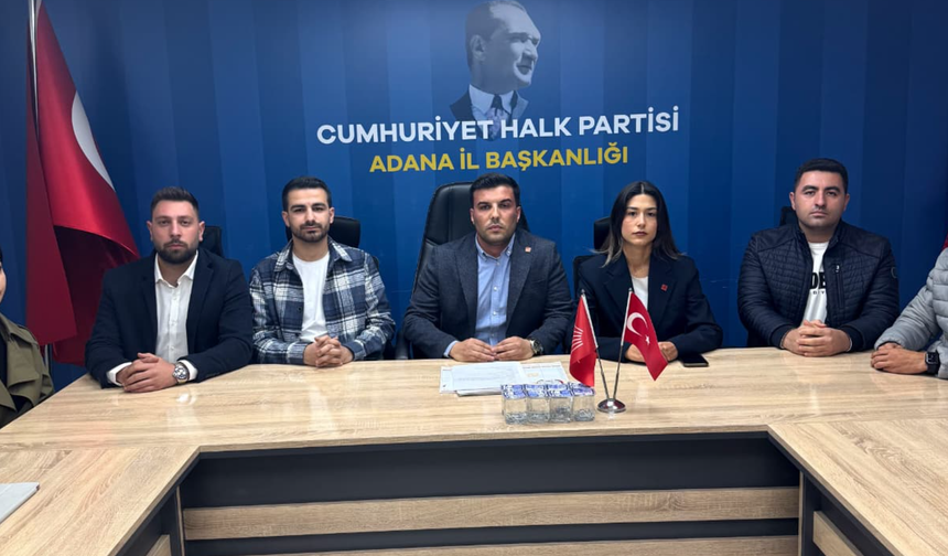 Adana'da CHP’li gençlerden MESEM tepkisi: Çocuklar eğitim hakkından mahrum kalmasın, atölyelerde can vermesin
