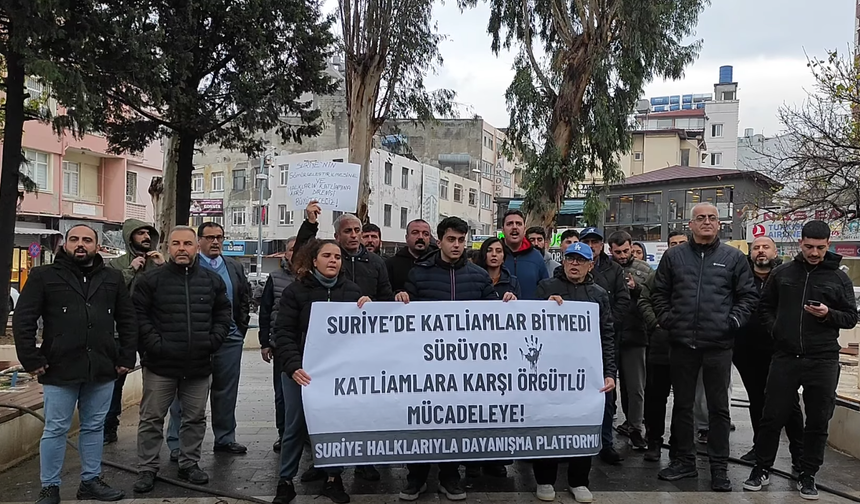 Suriye Halklarıyla Dayanışma Platformu: Alevi Katliamı Sürüyor, Susmayacağız!