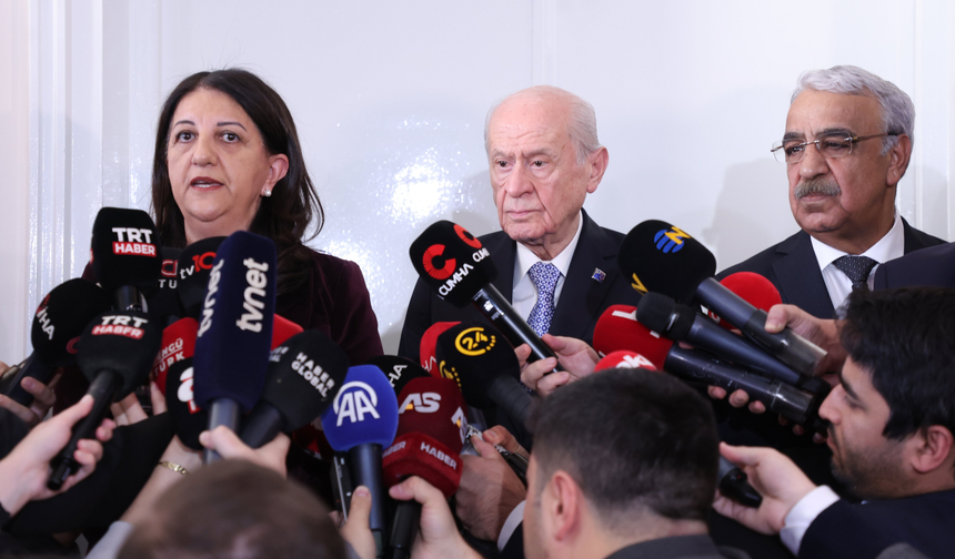 İmralı Heyeti’nden Bahçeli Ziyareti: “Süreçte İkinci Aşamaya Geçildi, Barış Yasası Şart”