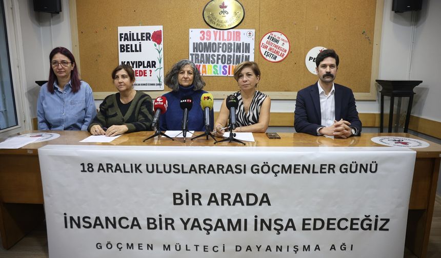 İHD İstanbul’da “Omuz Omuza Bir Arada Yaşam” Çağrısı: Göçmen Hakları Barışın Temelidir