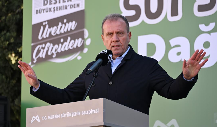 BAŞKAN SEÇER, ‘SÜT SOĞUTMA TANKI DAĞITIM TÖRENİ’NE KATILDI