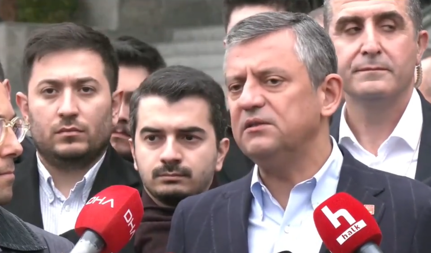 Özgür Özel: Meclis susarsa Türkiye çürür