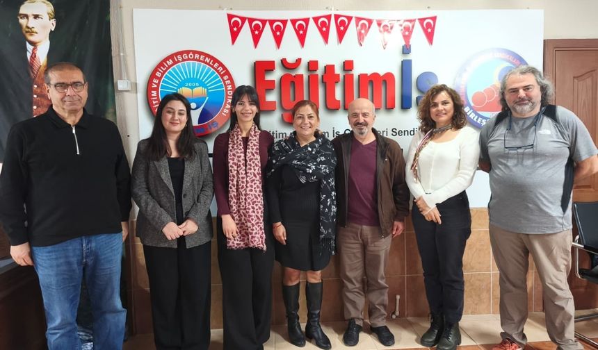 LÖSEV Adana Şubesi’nden Eğitim İş Adana 2 No’lu Şube’ye Ziyaret: “Tam Destek” Mesajı