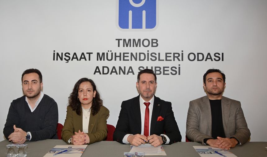 İMO Adana Şubesi’nden Kasım Gülek Köprüsü Uyarısı: Alternatif Ulaşım Sağlanmadan Yıkım, Trafik Krizine Davetiyedir