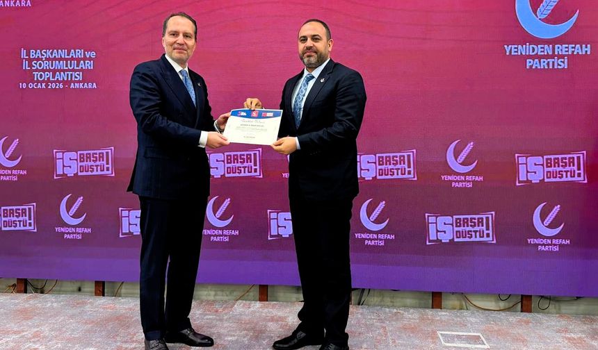 TÜRKİYE'NİN EN BÜYÜK 3. PARTİSİ YENİDEN REFAH OLDU