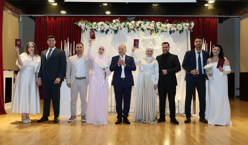 Yüreğir’de Aşk Kazandı: 14 Şubat’ta Toplu Nikâh Heyecanı