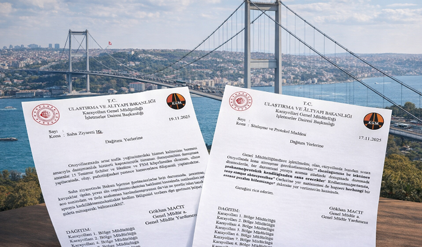 Murat Emir, Köprü ve Otoyol Özelleştirmesi İddialarına İlişkin Belgeleri Paylaştı