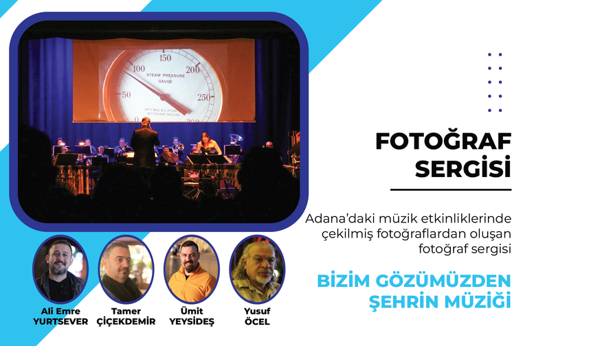 Şehrin Ritmi Duvarlarda, Sahnede Yankı: Adana Müziği Fotoğraf ve Konserde Buluşuyor