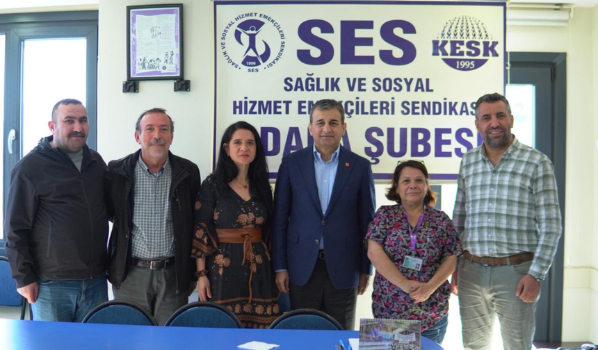 Burhanettin Bulut, SES Adana Şubesi’nde Sağlık Emekçilerinin Sorunlarını Dinledi