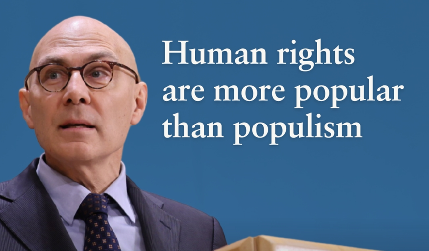 Volker Türk: “İnsan hakları, güçlülerin istediklerini yapmalarını engeller”