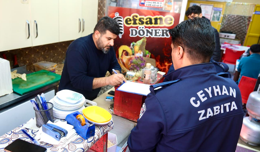 Zabıta Ekiplerinden Şarküteri ve Dönercilere Yönelik Hijyen Denetimi