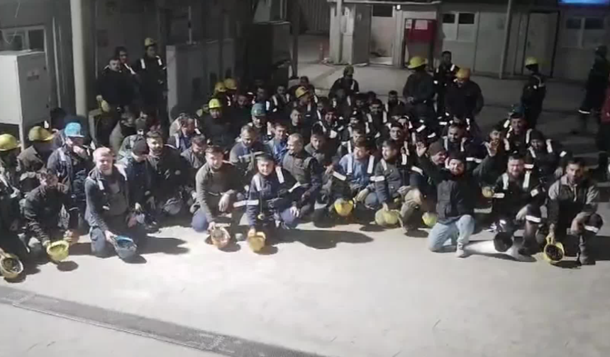 Kınık’te Madenciler Üretimi Durdurdu: Ücret ve İş Güvenliği Tepkisi