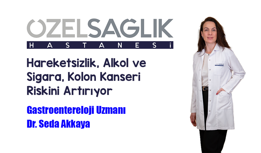 Hareketsizlik, Alkol ve Sigara, Kolon Kanseri Riskini Artırıyor
