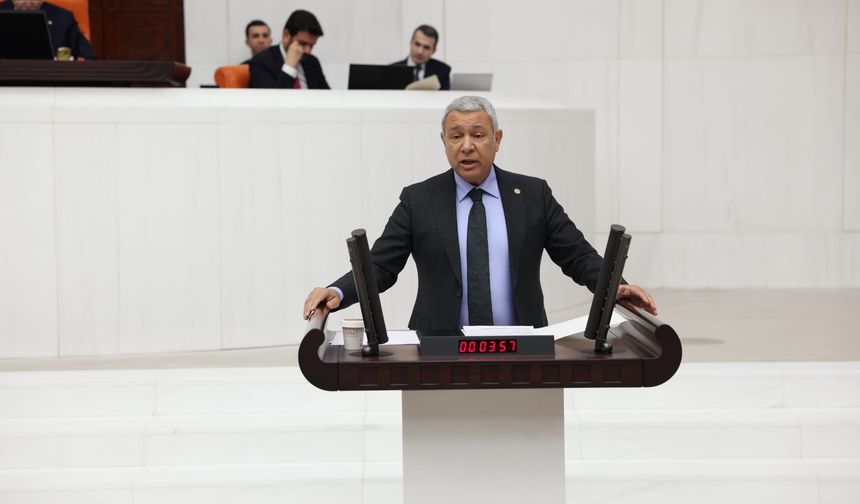 Orhan Sümer, mecliste görüşülen Milli Parklar Kanununda İktidarı rant üzerinden eleştirdi