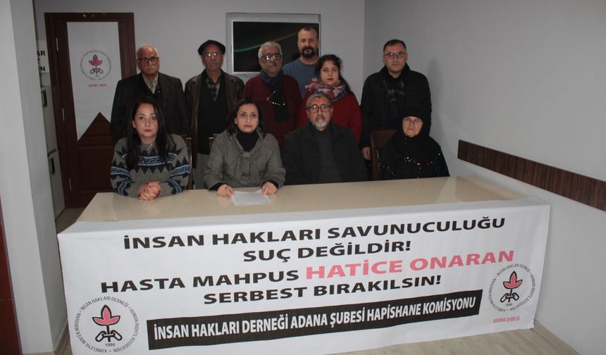 Kemoterapiye Kelepçe, Dayanışmaya Ceza: Hasta Mahpus Hatice Onaran İçin Adana’dan Vicdan Çağrısı
