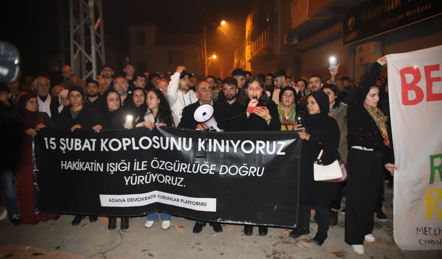 Adana Demokratik Kurumlar Platformu’ndan 15 Şubat Yürüyüşü: “Umut Hakkı Hayata Geçirilsin"