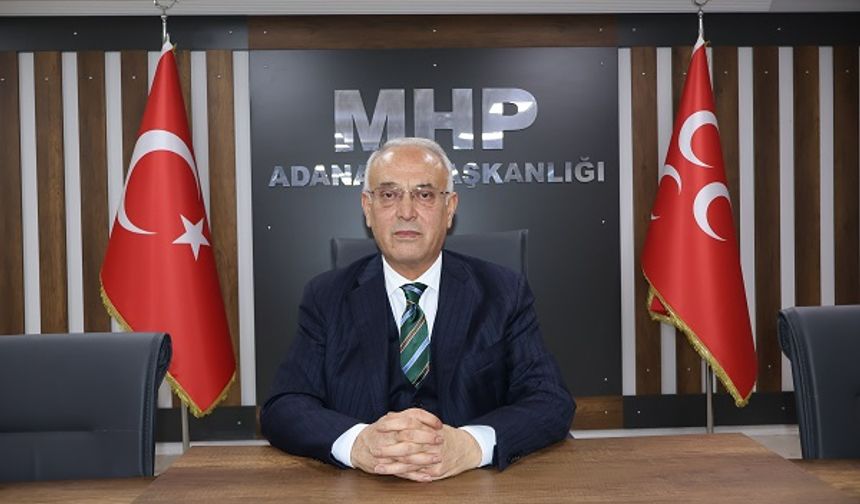 MHP Adana İl Başkanı Yusuf Kanlı’dan 6 Şubat Mesajı “Asrın felaketinden aldığımız en büyük ders tedbirdir”