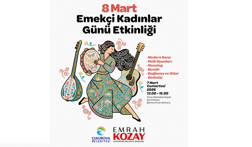 BAŞKAN EMRAH KOZAY: “KADIN EMEĞİ TOPLUMSAL GELİŞİMİN EN ÖNEMLİ GÜCÜDÜR”