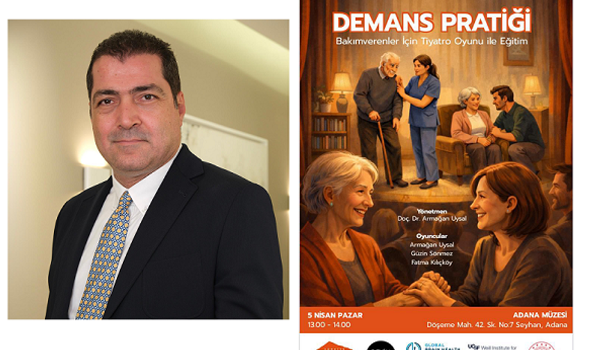 ADANA’DA ALZHEİMER FARKINDALIĞI İÇİN ANLAMLI TİYATRO ETKİNLİĞİ