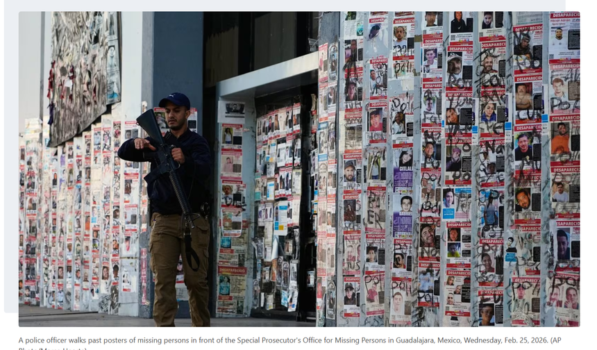 Meksika: 130 Bin Kayıptan 40 Bini Hayatta Olabilir