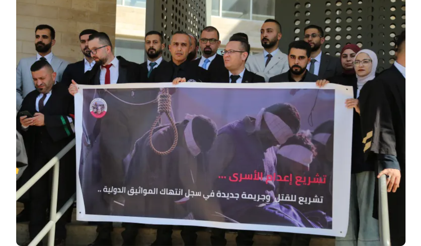 İsrail’in ayrımcı yasası, kasıtlı öldürmeden mahkûm edilen Filistinlilere ölüm cezası verecek