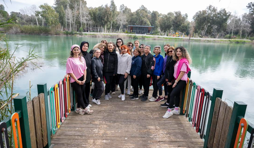 BÜYÜKŞEHİR BELEDİYESİ İLE KADINLAR DOĞADA MORAL VE ENERJİ DEPOLADI