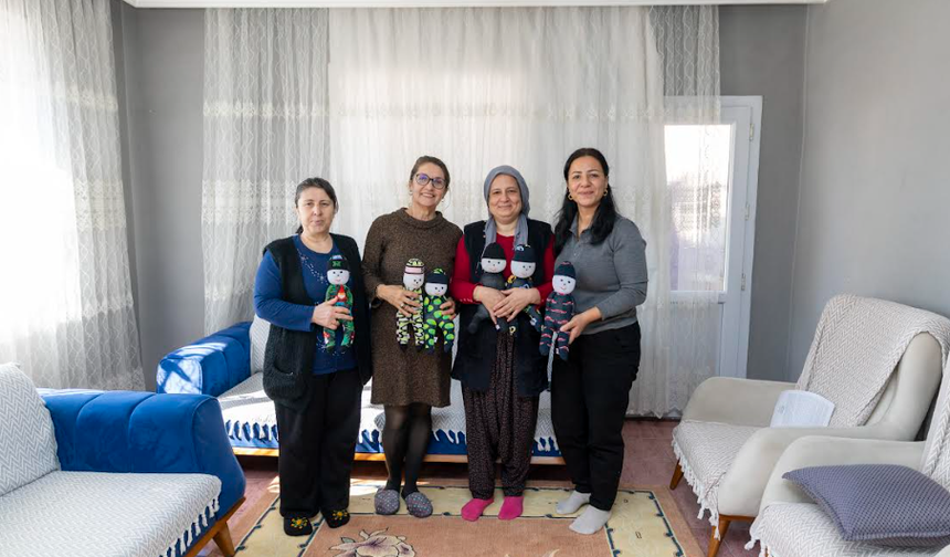 MERSİN’DE EVLER, 5 YILDIR BİRER ATÖLYEYE DÖNÜŞTÜ