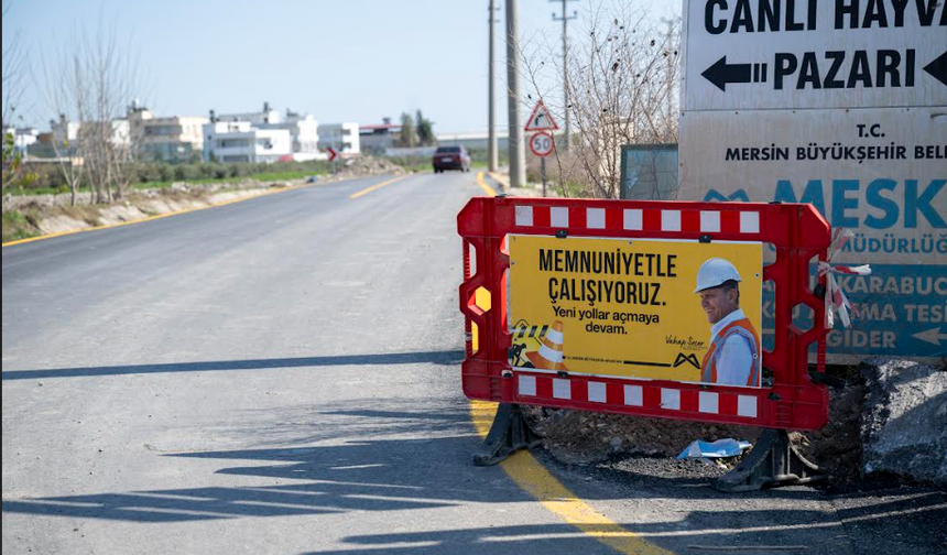 BÜYÜKŞEHİR’İN DOKUNUŞUYLA TARSUS ULUBATLI HASAN BULVARI YEPYENİ GÖRÜNÜME KAVUŞTU