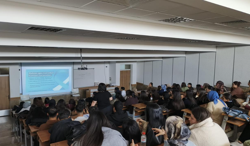Çukurova Üniversitesi Abdi Sütcü Sağlık Hizmetleri MYO’da HPV Farkındalığı Semineri Düzenlendi