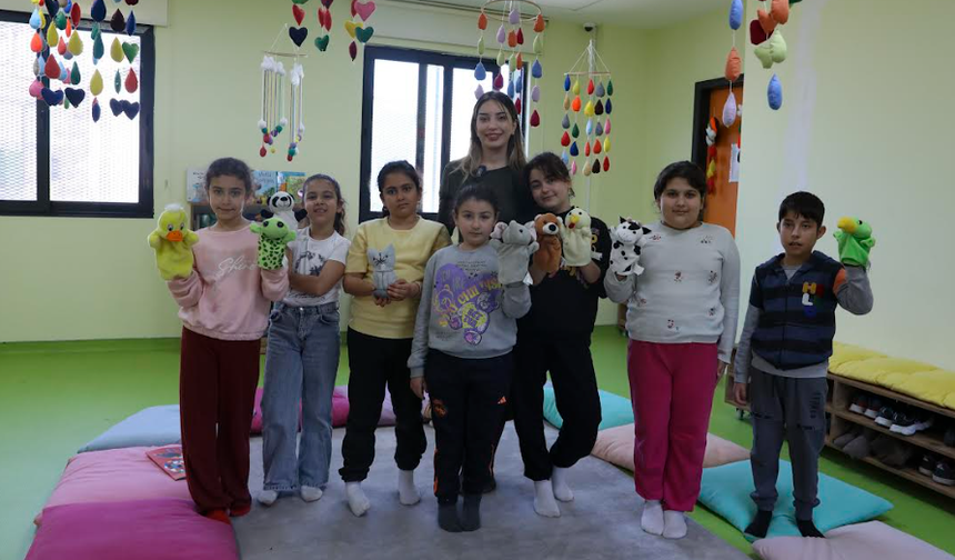 TOROSLAR ÇOCUK KAMPÜSÜ MASAL VE DRAMA ATÖLYESİ’NDE ÇOCUKLARIN HAYAL GÜCÜ VE İLETİŞİMİ GELİŞİYOR