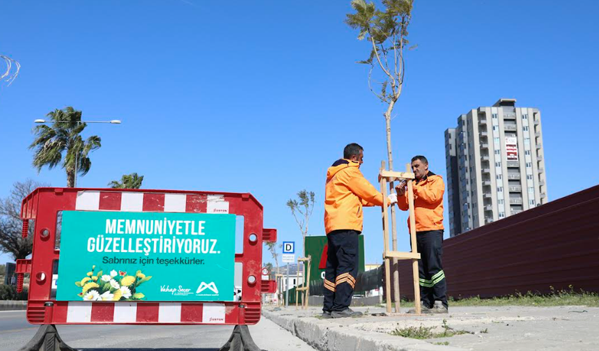 MERSİN BÜYÜKŞEHİR’DEN ‘AĞAÇLANDIRMA KAMPANYASI’