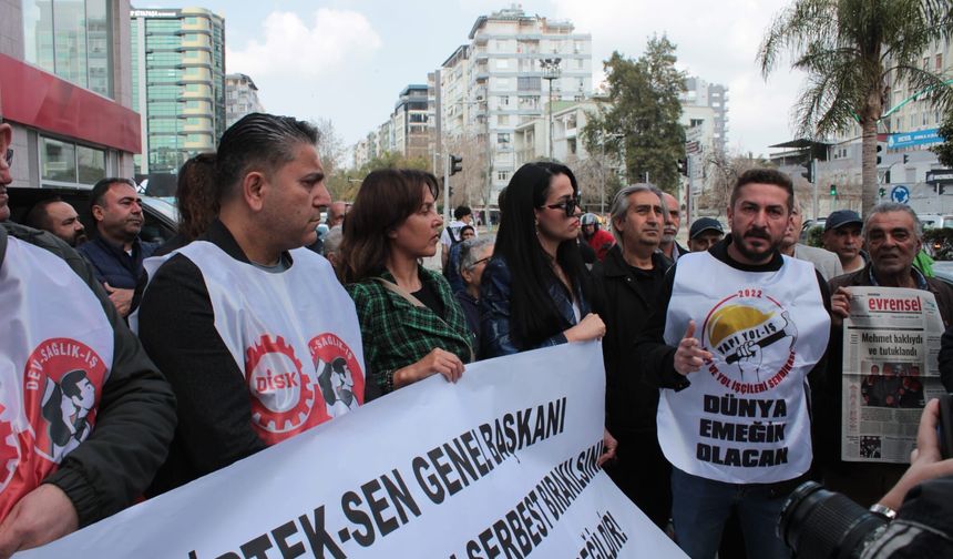 Barış Kaya, Mehmet Türkmen’in tutuklanması mücadeleci sendikal harekete yönelik bir saldırıdır