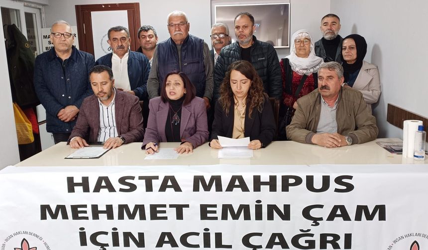 Adana İHD’den Acil Çağrı: 74 Yaşındaki Hasta Mahpus Mehmet Emin Çam’ın Durumu Ağırlaşıyor