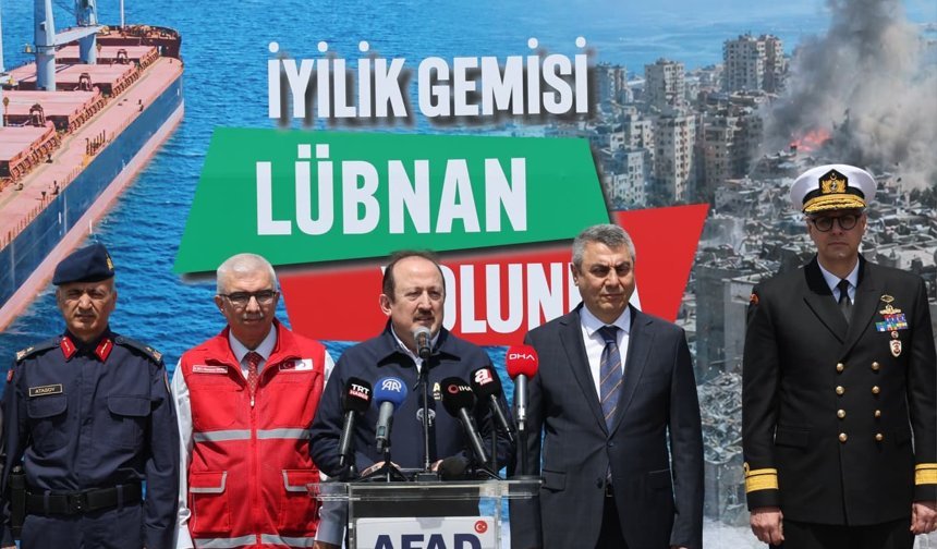 Türk Kızılay’dan Lübnan’a Umut Taşıyan Yardım Seferberliği