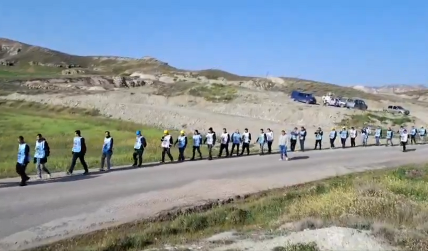 Doruk Madencilik İşçileri Ankara Yürüyüşünde: “Köle Olmamak İçin Yürüyoruz”