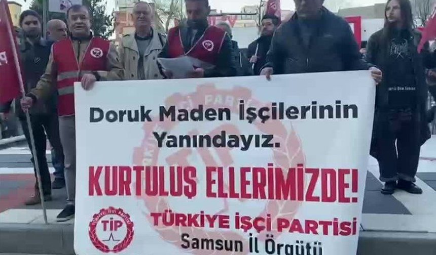 TİP’ten Doruk Maden İşçilerine Destek: “Bu Düzenin Hesabını Soracağız”