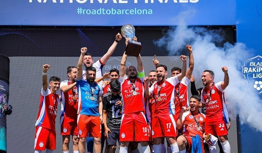 Türkiye’nin Şampiyonu Mersin’den: FC Lions Amarin Avrupa Yolcusu