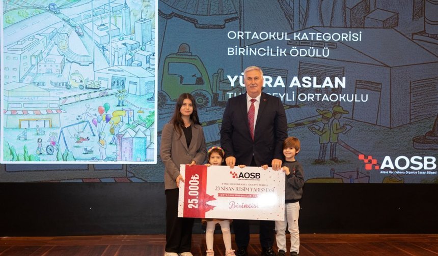 AOSB “Sanayi” Temalı Resim Yarışması Ödülleri Sahiplerini Buldu