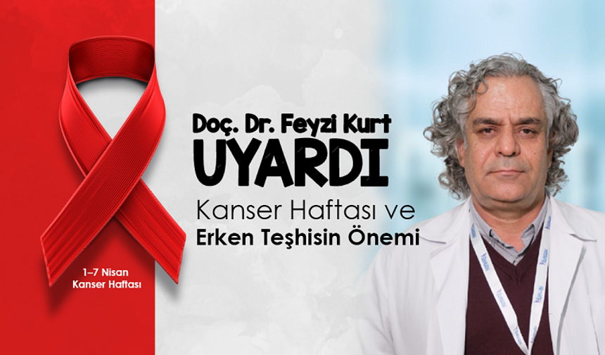 Doç. Dr. Feyzi Kurt: Kanser Haftası ve Erken Teşhisin Önemi