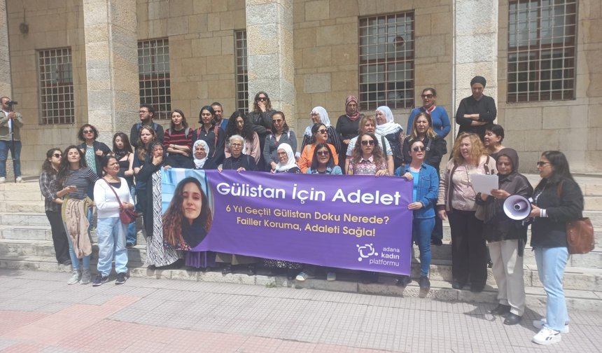 Adana Kadın Platformu: “Gülistan Doku Dosyası Aydınlatılsın, Şüpheli Kadın Ölümleri Cezasız Kalmasın”