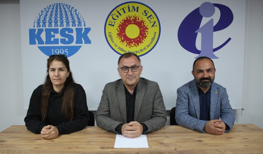 Eğitim Sen Adana’dan sert tepki: “İş bırakan öğretmenlere soruşturma derhal iptal edilmeli”