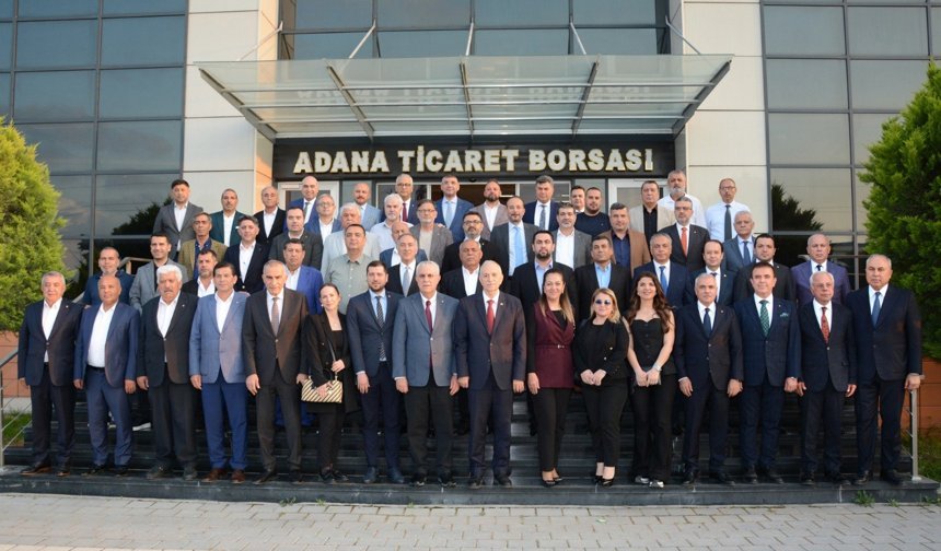 Adana İl Oda-Borsa Müşterek toplantısı ATB’de gerçekleştirildi