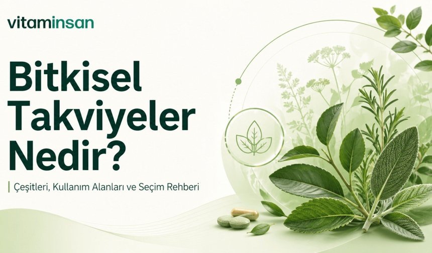 Bitkisel Takviyeler Nedir? Çeşitleri, Kullanım Alanları ve Seçim Rehberi